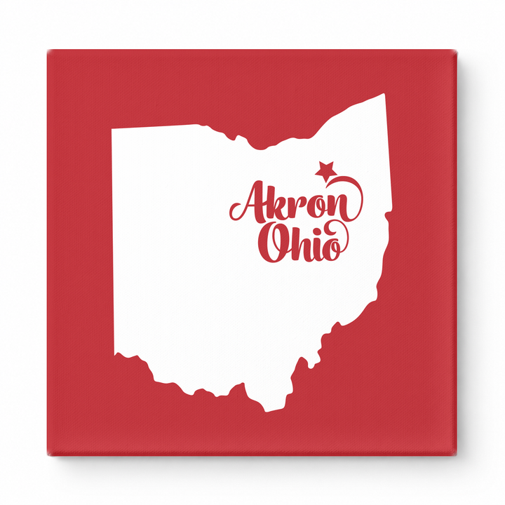 Home Sweet Akron — Ohio State Silhouette