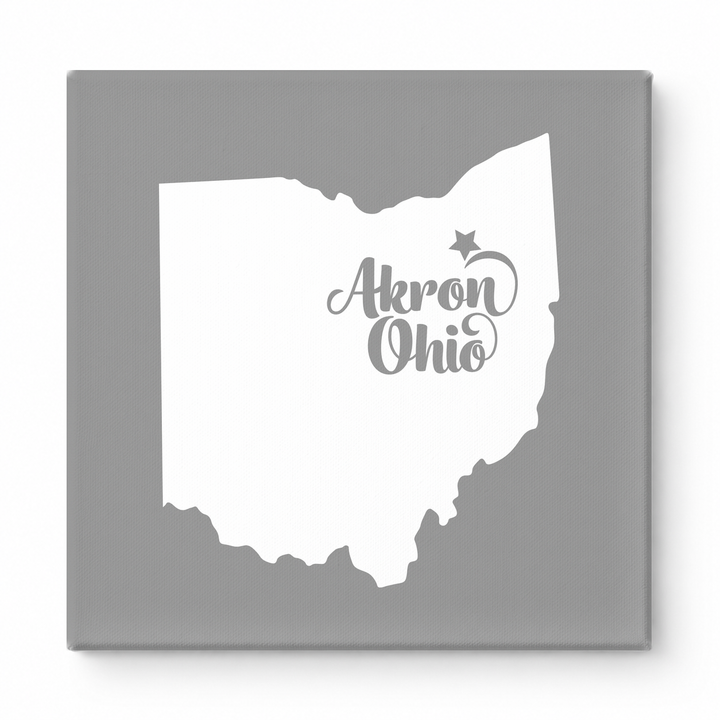 Home Sweet Akron — Ohio State Silhouette