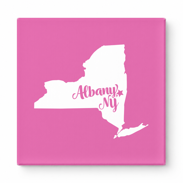 Home Sweet Albany — New York State Silhouette