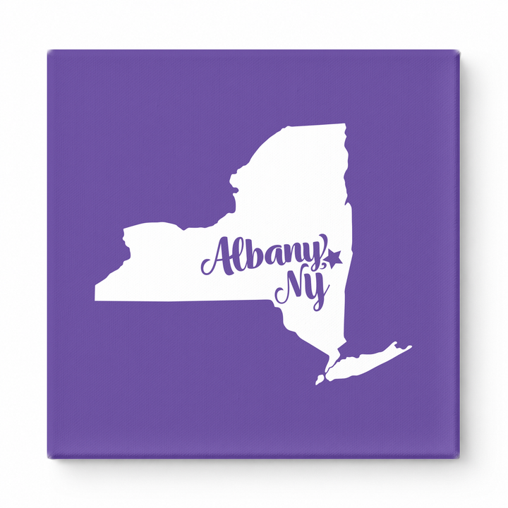 Home Sweet Albany — New York State Silhouette