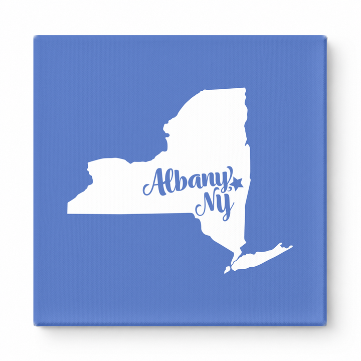Home Sweet Albany — New York State Silhouette