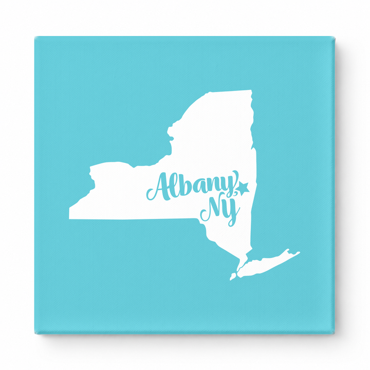 Home Sweet Albany — New York State Silhouette