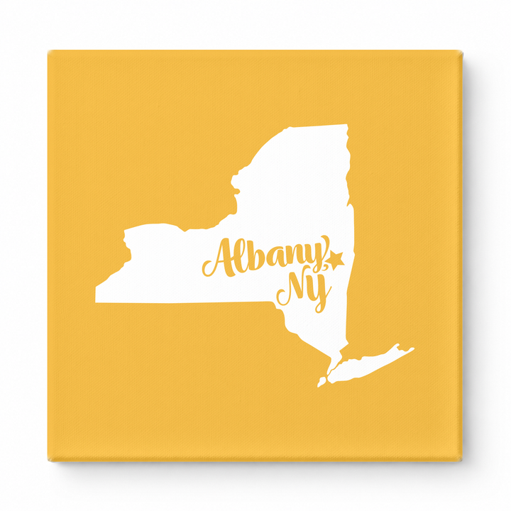 Home Sweet Albany — New York State Silhouette