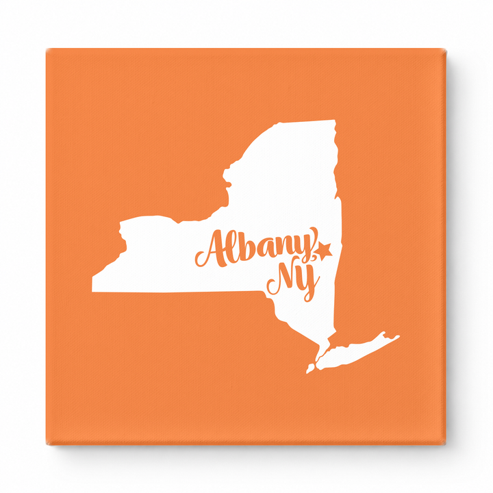 Home Sweet Albany — New York State Silhouette