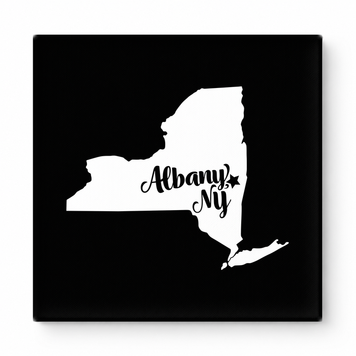 Home Sweet Albany — New York State Silhouette