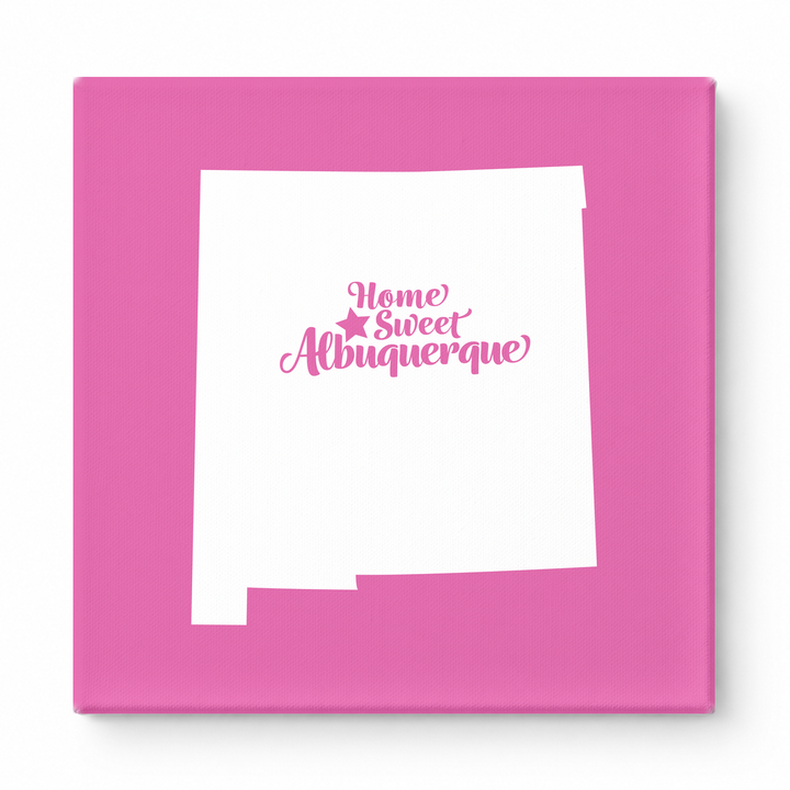 Home Sweet Albuquerque — New Mexico State Silhouette