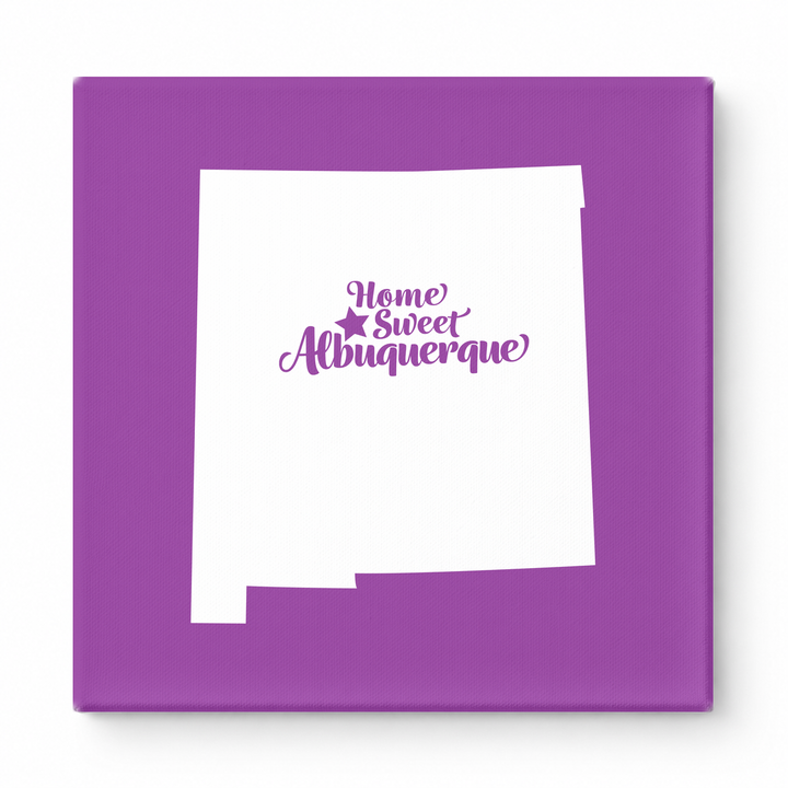 Home Sweet Albuquerque — New Mexico State Silhouette