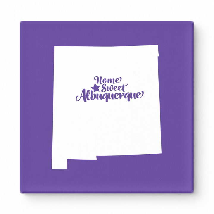 Home Sweet Albuquerque — New Mexico State Silhouette