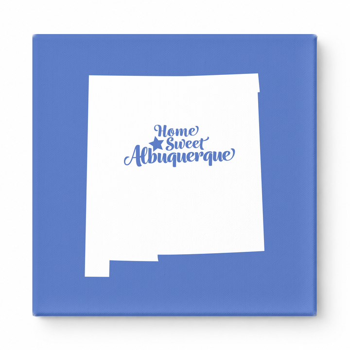 Home Sweet Albuquerque — New Mexico State Silhouette