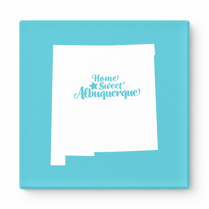 Home Sweet Albuquerque — New Mexico State Silhouette