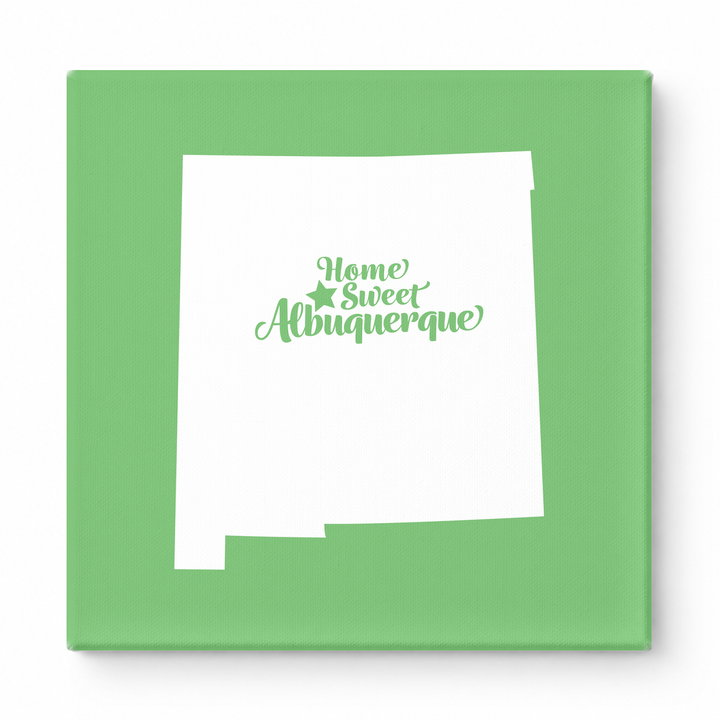 Home Sweet Albuquerque — New Mexico State Silhouette