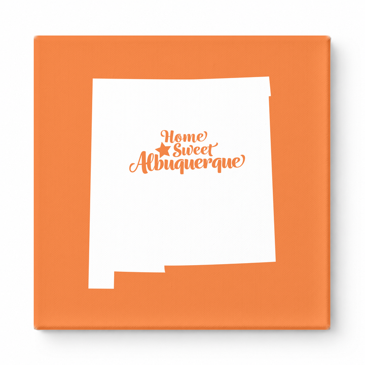 Home Sweet Albuquerque — New Mexico State Silhouette
