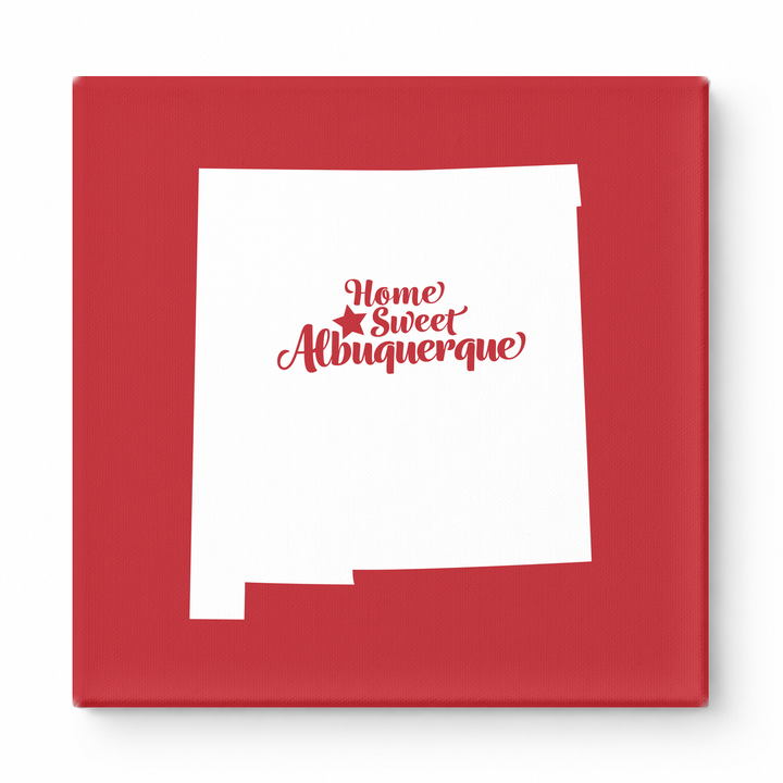 Home Sweet Albuquerque — New Mexico State Silhouette