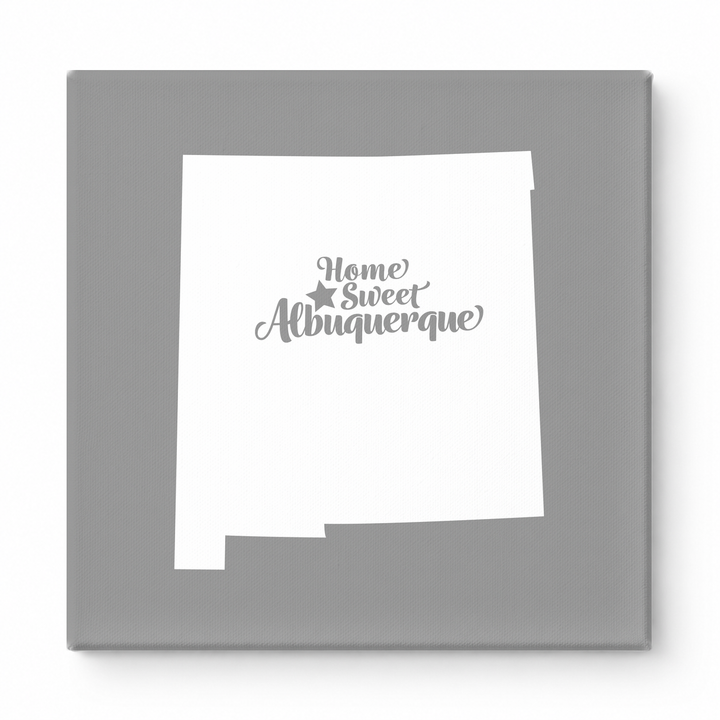 Home Sweet Albuquerque — New Mexico State Silhouette