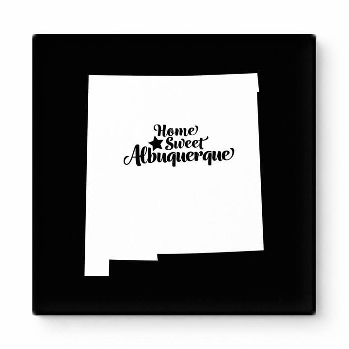 Home Sweet Albuquerque — New Mexico State Silhouette