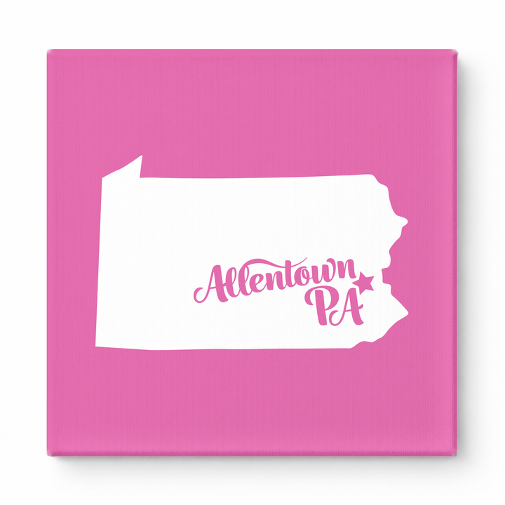 Home Sweet Allentown — Pennsylvania State Silhouette