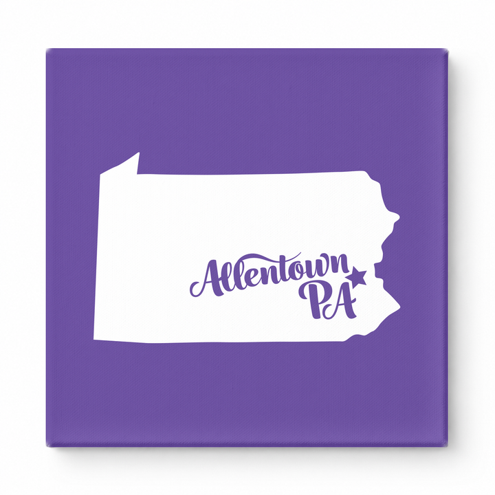 Home Sweet Allentown — Pennsylvania State Silhouette