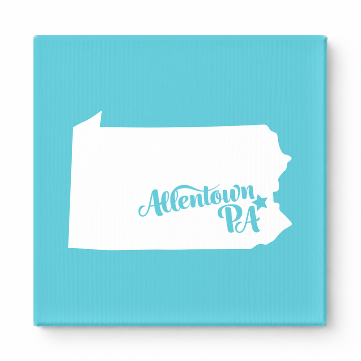 Home Sweet Allentown — Pennsylvania State Silhouette