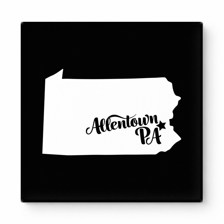 Home Sweet Allentown — Pennsylvania State Silhouette