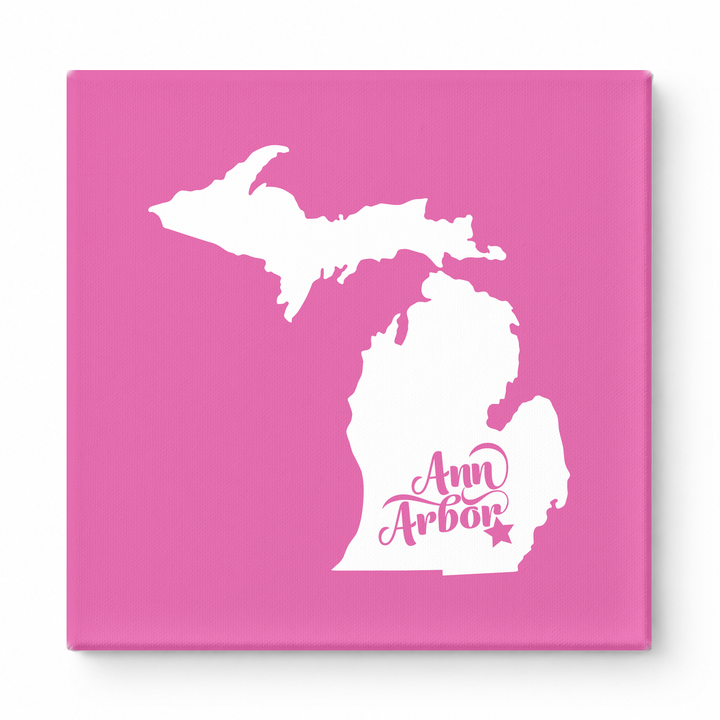 Home Sweet Ann Arbor — Michigan State Silhouette