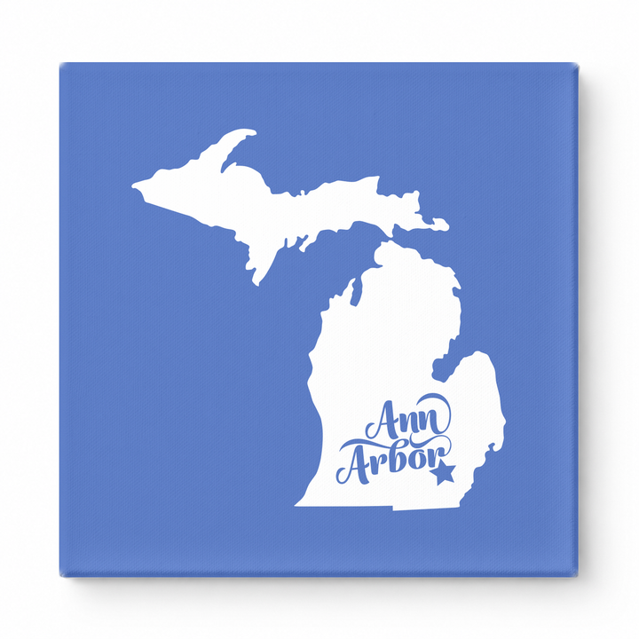 Home Sweet Ann Arbor — Michigan State Silhouette