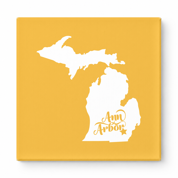 Home Sweet Ann Arbor — Michigan State Silhouette