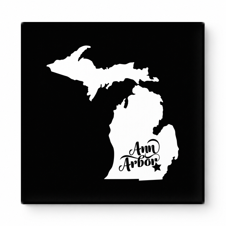 Home Sweet Ann Arbor — Michigan State Silhouette