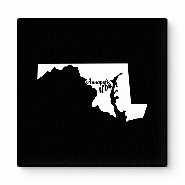 Home Sweet Annapolis — Maryland State Silhouette