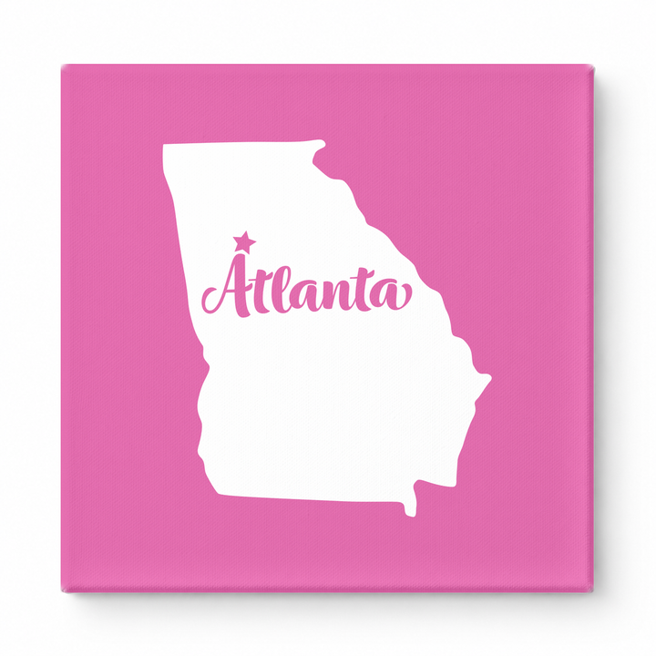 Home Sweet Atlanta — Georgia State Silhouette