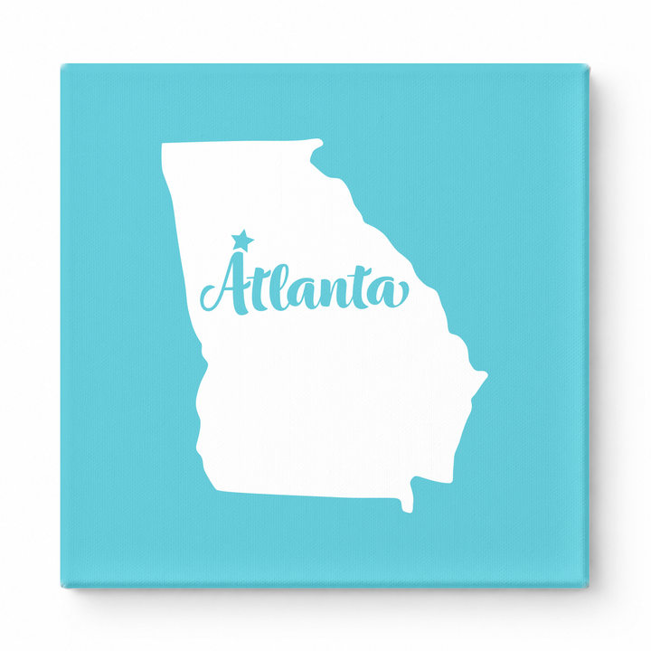 Home Sweet Atlanta — Georgia State Silhouette