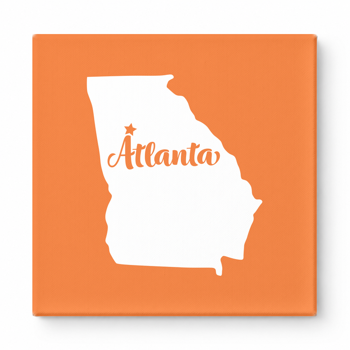 Home Sweet Atlanta — Georgia State Silhouette