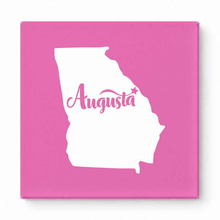 Home Sweet Augusta — Georgia State Silhouette