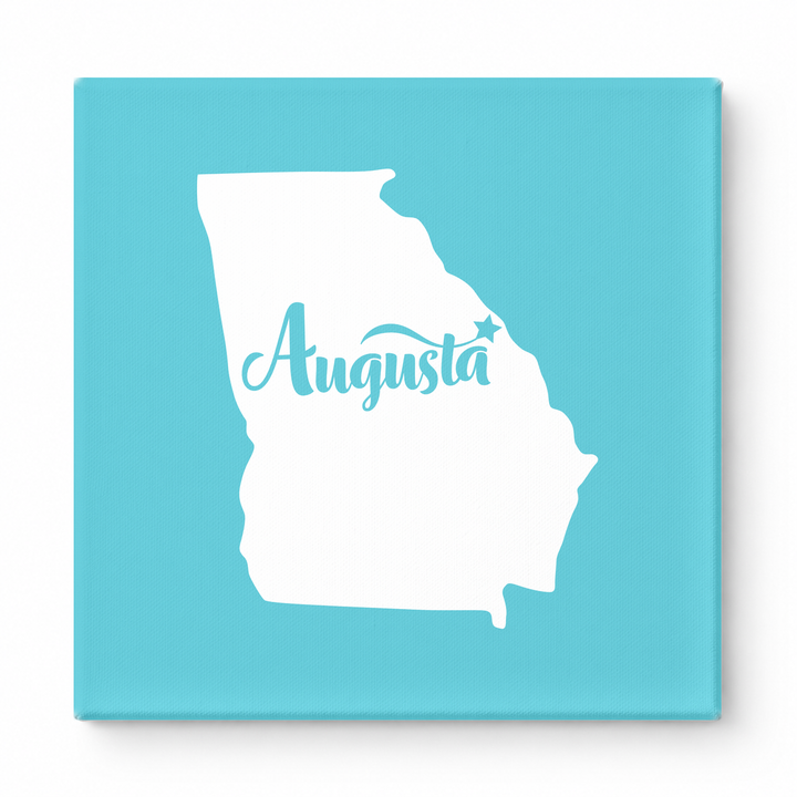 Home Sweet Augusta — Georgia State Silhouette