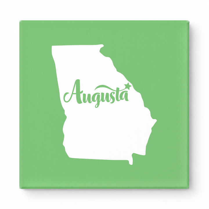 Home Sweet Augusta — Georgia State Silhouette