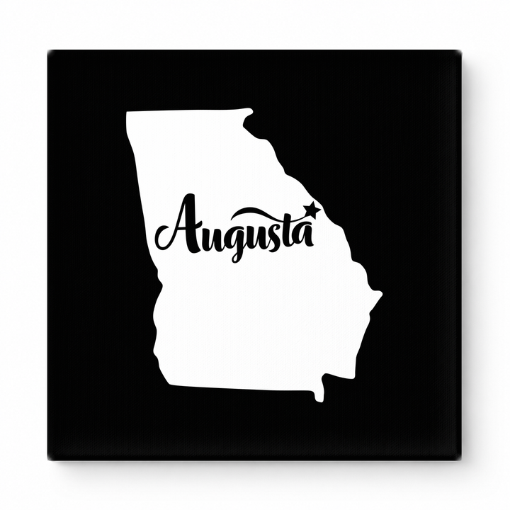 Home Sweet Augusta — Georgia State Silhouette