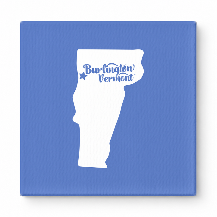 Home Sweet Burlington — Vermont State Silhouette