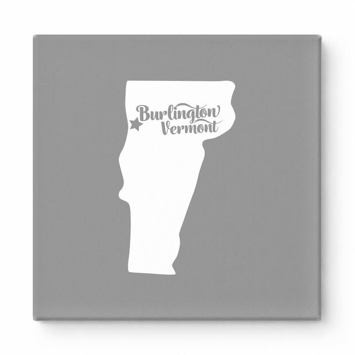 Home Sweet Burlington — Vermont State Silhouette