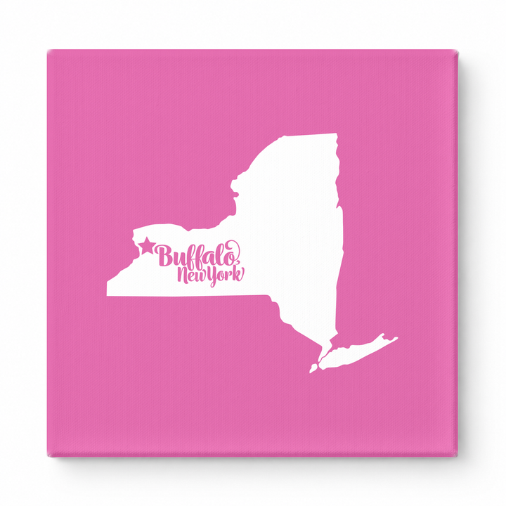 Home Sweet Buffalo — New York State Silhouette