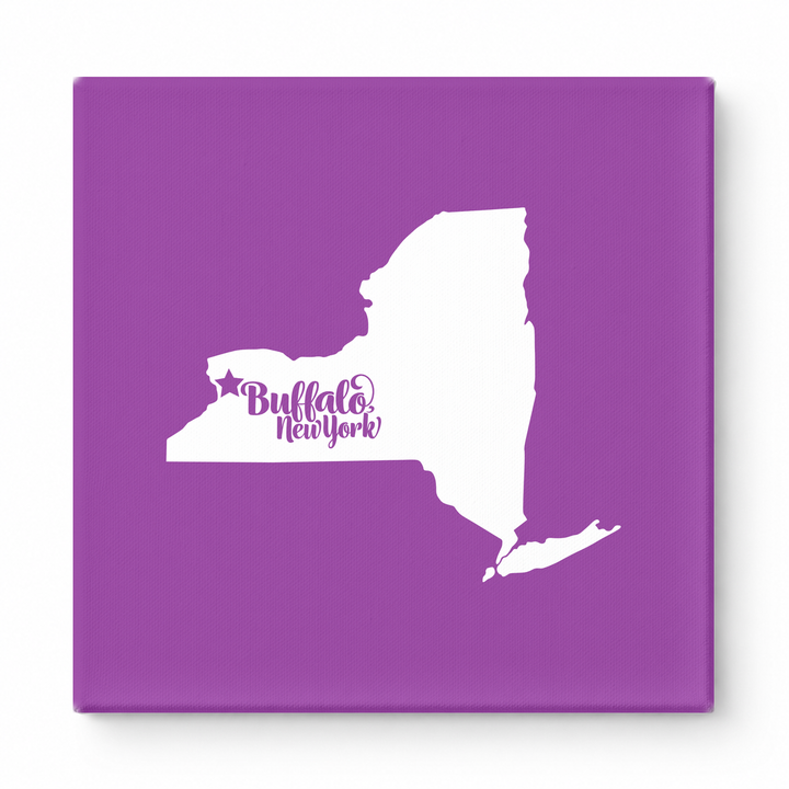 Home Sweet Buffalo — New York State Silhouette