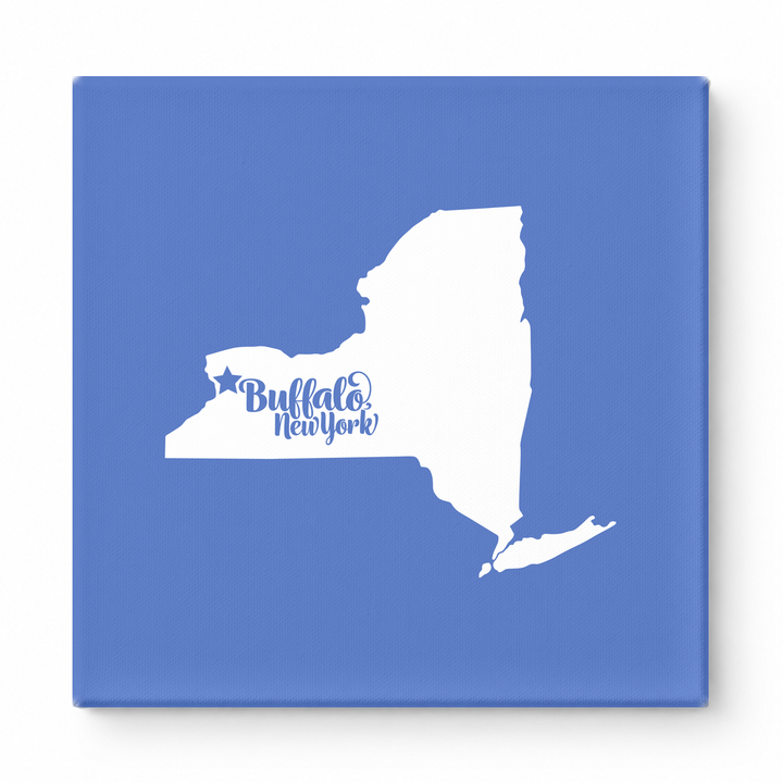 Home Sweet Buffalo — New York State Silhouette