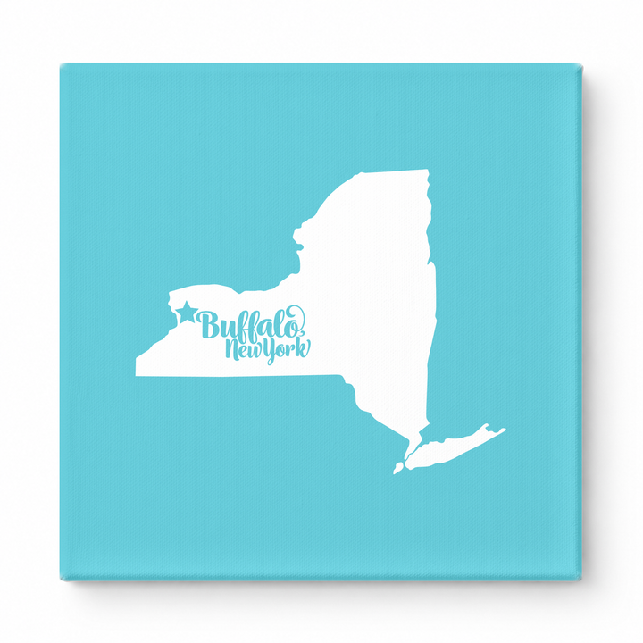 Home Sweet Buffalo — New York State Silhouette