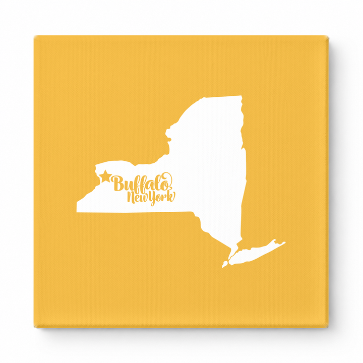 Home Sweet Buffalo — New York State Silhouette