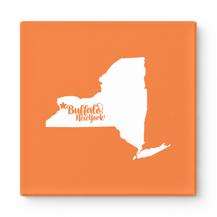 Home Sweet Buffalo — New York State Silhouette