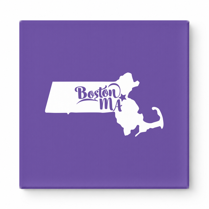 Home Sweet Boston — Massachusetts State Silhouette