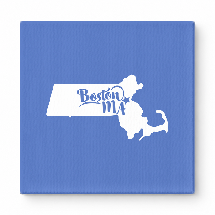 Home Sweet Boston — Massachusetts State Silhouette