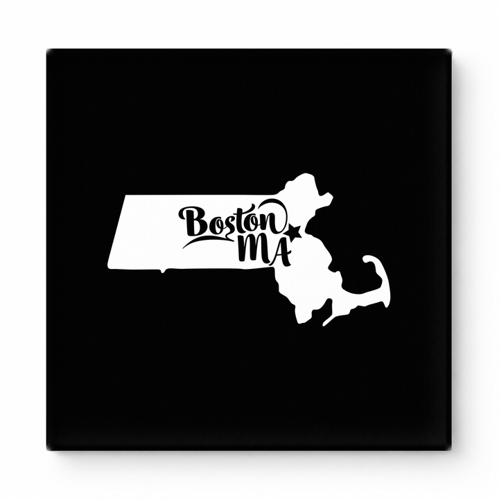 Home Sweet Boston — Massachusetts State Silhouette