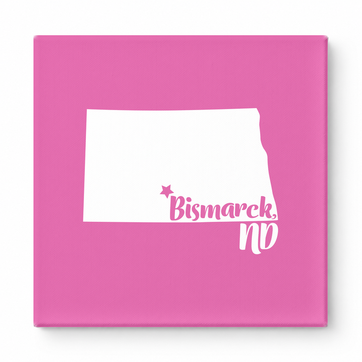 Home Sweet Bismarck — North Dakota State Silhouette