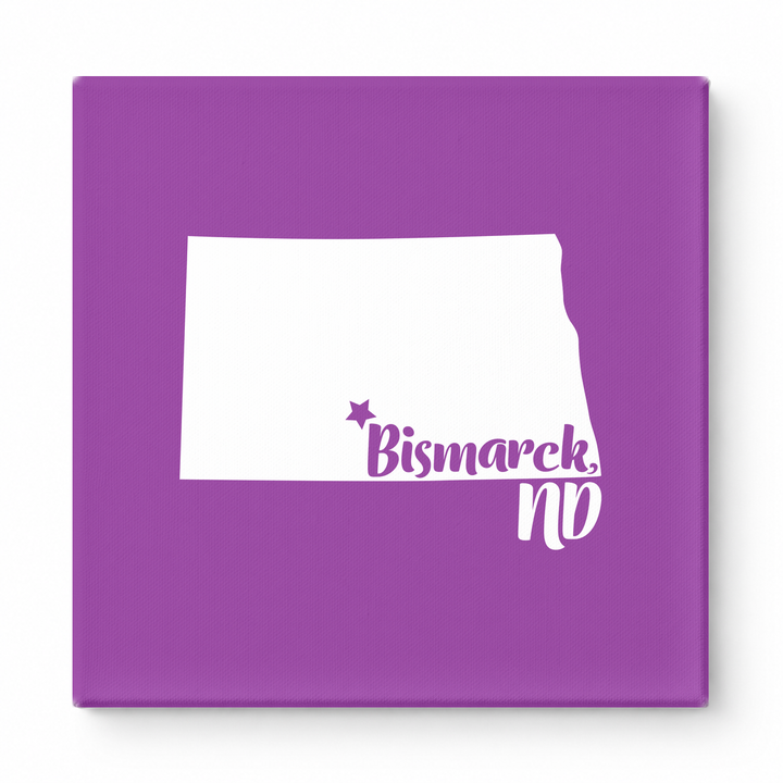 Home Sweet Bismarck — North Dakota State Silhouette