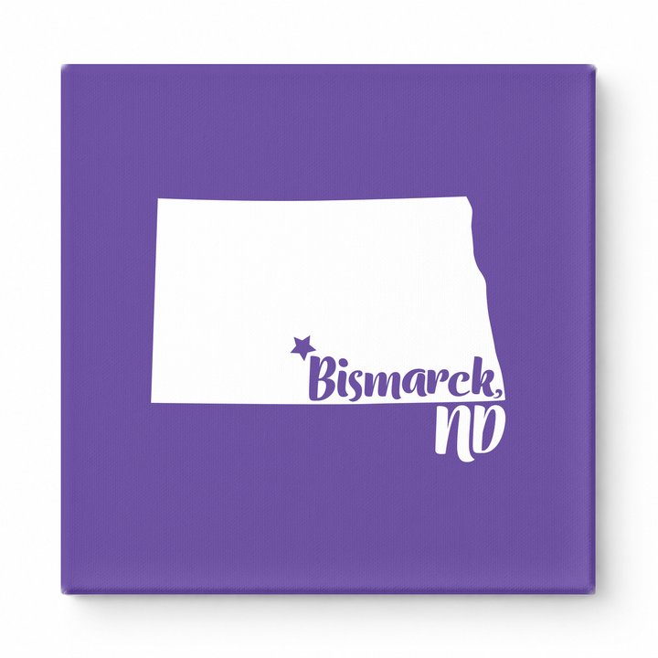 Home Sweet Bismarck — North Dakota State Silhouette