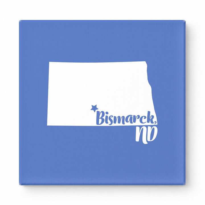 Home Sweet Bismarck — North Dakota State Silhouette